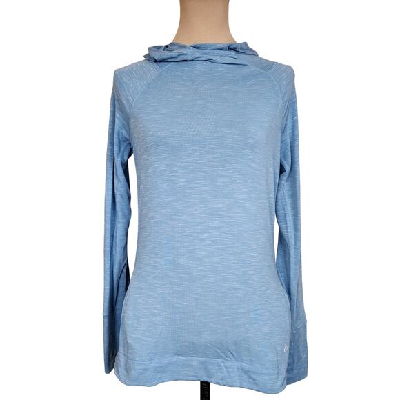 Gap Small Light Blue Hoodie Sweatshirt Long Sleeve Top - Picture 1 of 4